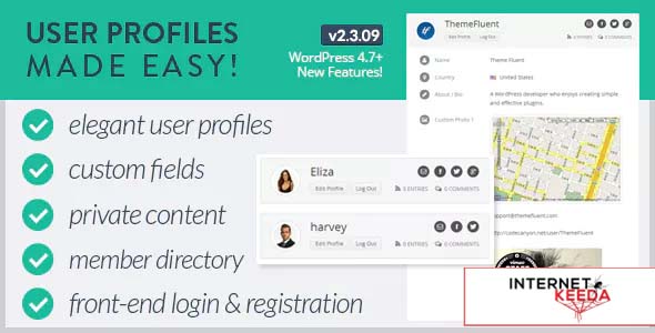 5441-User Profiles Made Easy v2.3.09 - WordPress Plugin