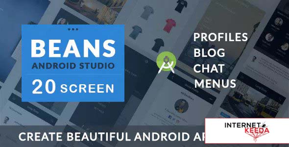 5493-BEANS UI KIT - Android App template