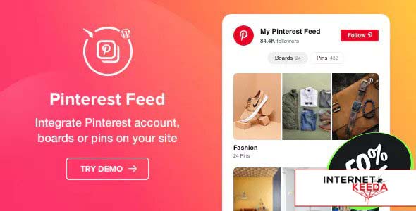 5514-Pinterest Feed v1.0.1 - WordPress Pinterest Feed plugin