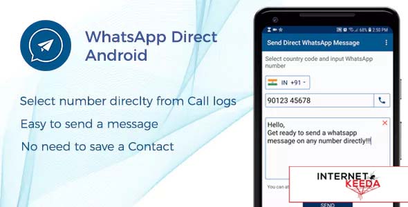 5521-WhatsApp Direct - Send Message Without Contact Android Code