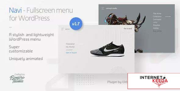 5582-Navi v1.7 - Fullscreen WordPress Menu