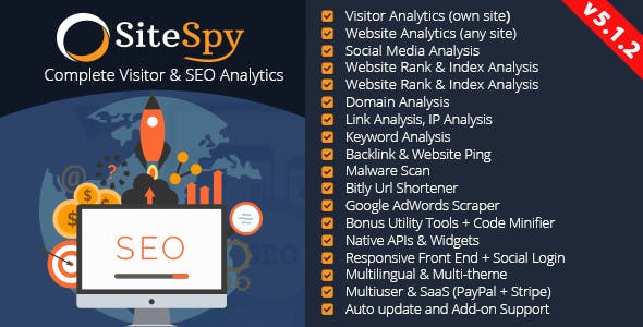 5711-SiteSpy v5.1.2 - The Most Complete Visitor Analytics & SEO Tools - 