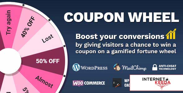 8864-Coupon Wheel v3.2.0 - For WooCommerce and WordPress