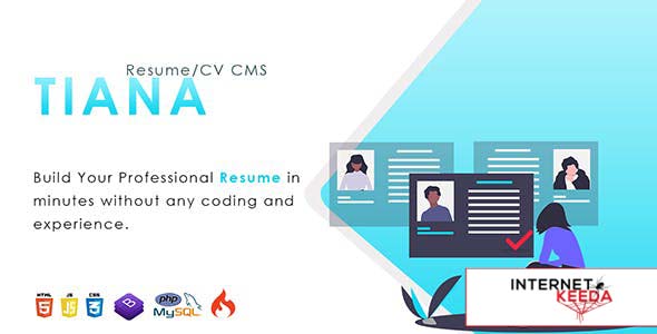 5990-Tiana v1.0 - Resume/CV CMS