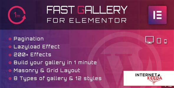 6032-Fast Gallery for Elementor v1.0 - WordPress Plugin