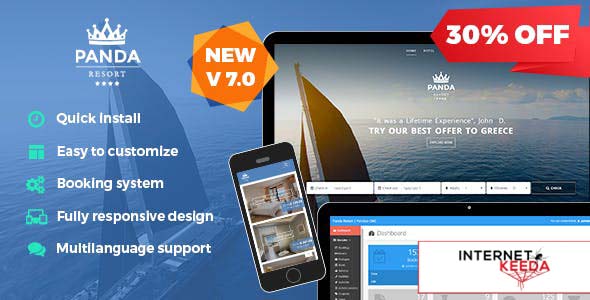 6068-Panda Resort v7.1.5 - CMS for Single Hotel - Booking System