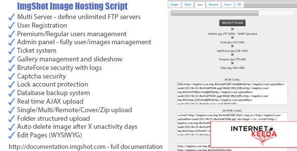 6126-ImgShot v1.2 - Image Hosting Script