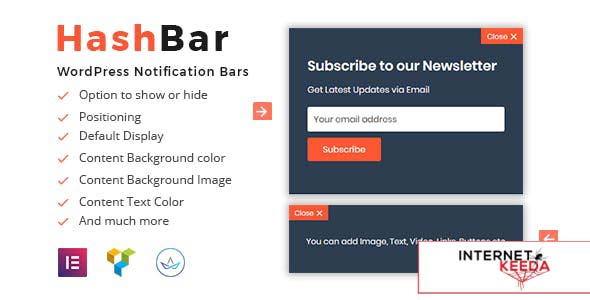 9964-HashBar Pro v1.1.6 - WordPress Notification Bar