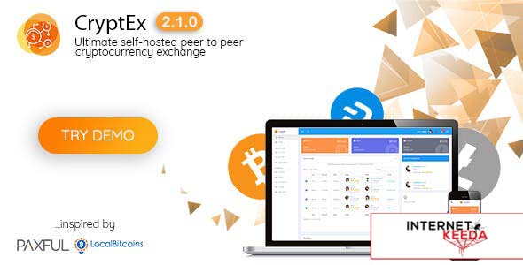 6222-CryptEx v2.1.0 - Ultimate peer to peer CryptoCurrency Exchange platform (with self-hosted walle