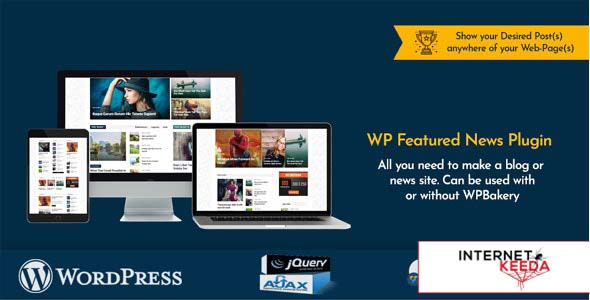 6912-WP Featured News Pro v1.0 - Custom Posts Listing Plugin