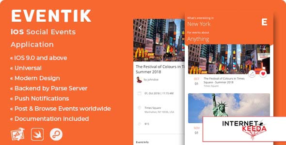6990-Eventik - iOS Social Events Application