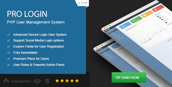 7192-Pro Login v2.1.0 - Advanced Secure PHP User Management System