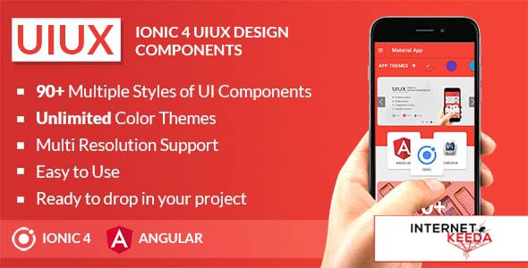 7297-UIUX - IONIC 4 UI Design Components | Multipurpose Starter App