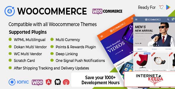 7353-Ionic Woocommerce v3.0.1 - Universal iOS & Android Ecommerce / Store Full Mobile App