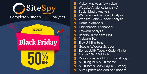 7454-SiteSpy v5.1.3 - The Most Complete Visitor Analytics & SEO Tools