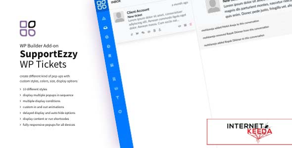 7513-SupportEzzy v2.0.2 - WordPress Ticket System