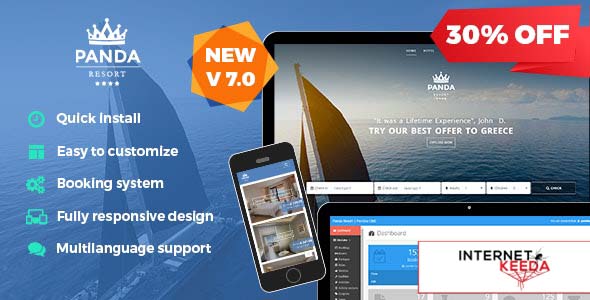 7562-Panda Resort v7.3.0 - CMS for Single Hotel - Booking System