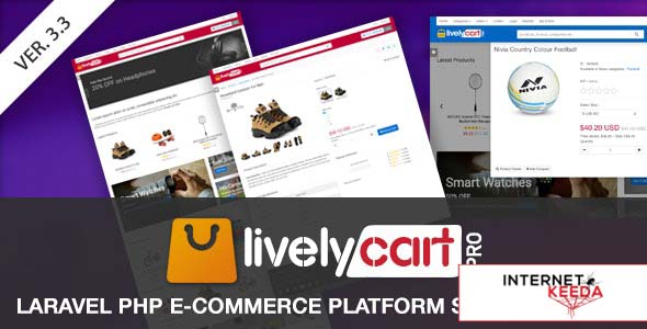 7570-LivelyCart PRO v3.4.0 - Laravel E-Commerce Platform | Shopping Cart