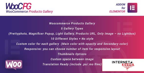 7636-WooCommerce Products Gallery for Elementor v1.0 - WordPress Plugin