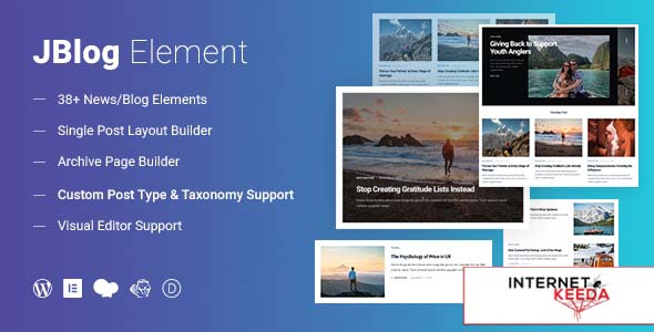 7664-JBlog Elements v1.0.0 - Magazine & Blog Add Ons for Elementor & WPBakery Page Builder