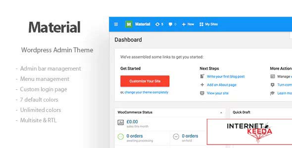 7697-Materil v1.2.0 - Wordpress Material Design Admin Theme