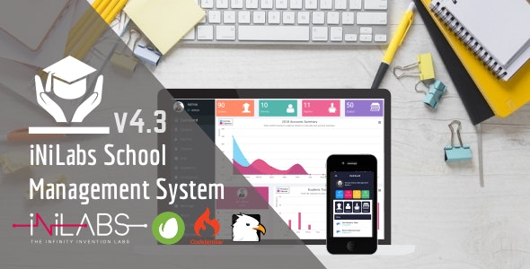 7710-Inilabs School Express v4.3 - School Management System