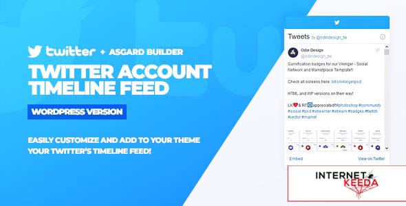 7740-Twitter Timeline Feed v1.0.0 - WordPress Plugin