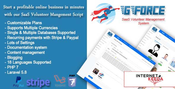 7804-GForce v1.0 - SaaS Volunter Management System