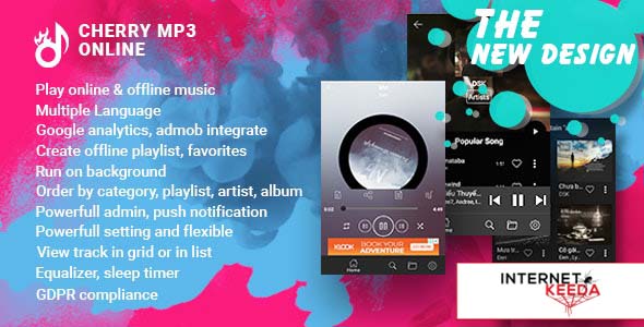 7955-Cherry v1.0 - Android Online Music Player with Admin Panel