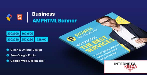 8230-Business AMPHTML Banners Ads Template V04