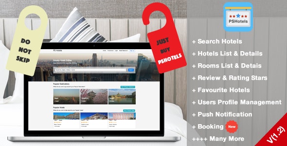 8267-PSHotels Website (Ultimate Hotels Finder Website With Backend) v1.3