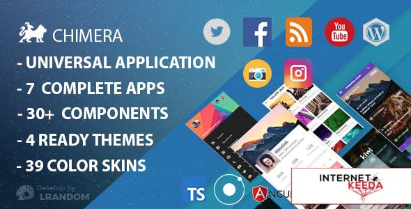 8277-Chimera - Full Multi-Purpose Ionic 3 App, Theme, Component