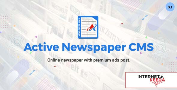 8278-Active Newspaper CMS v3.1 - 