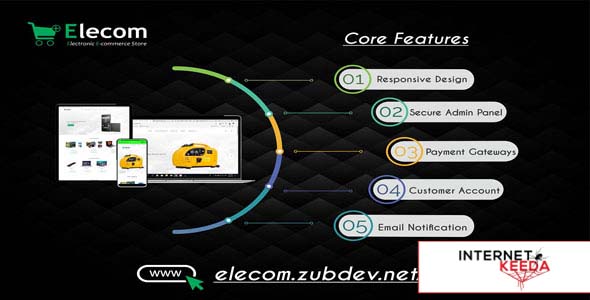 8382-Elecom v1.0 - Electronic E-commerce Store PHP Script