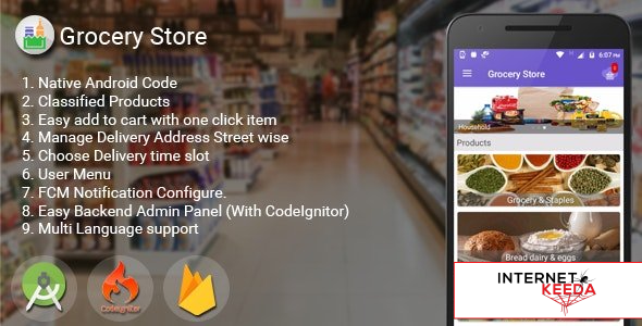 8721-Grocery Store Android App v1.6