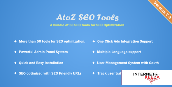 8948-AtoZ SEO Tools v2.8 - Search Engine Optimization Tools - 