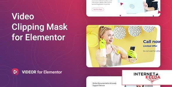 14448-Videor v1.1.0 - Video Clipping Mask for Elementor