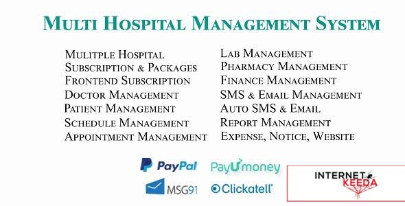 9029-Multi Hospital v4.1 - Hospital Management System (Saas App)