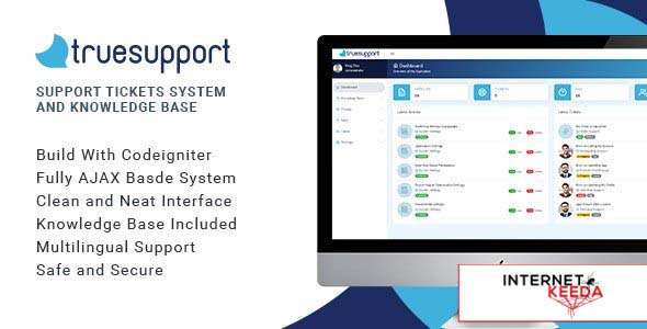 9093-TrueSupport v1.1 - Support Tickets System & Knowledge Base