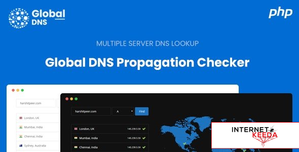 9180-Global DNS v1.0 - Multiple Server - DNS Propagation Checker - PHP