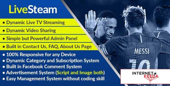 9323-LiveStream v1.0 - Online Video and Live Streaming Management System