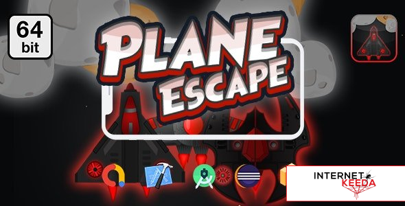 9394-Planes Escape 64 bit - Android IOS With Admob