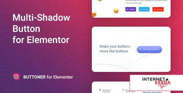 9458-Buttoner v1.0.1 - Multi-shadow Button for Elementor