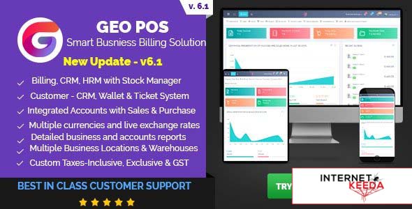 9461-Geo POS v6.1 - Point of Sale, Billing and Stock Manager Application - 