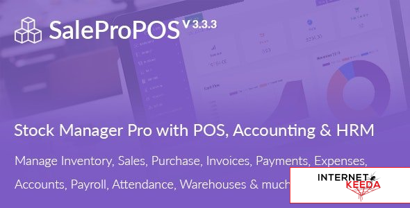 9464-SalePro v3.3.3 - Inventory Management System with POS, HRM, Accounting - 