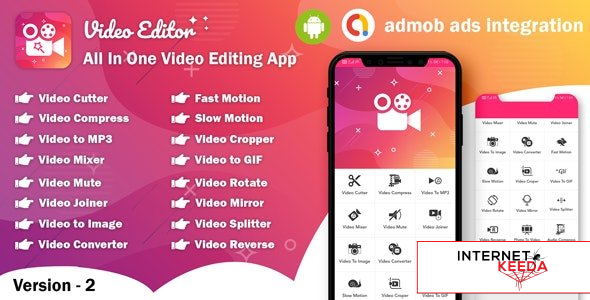 9642-Android Video Editor V2.0 - All In One Video Editor App (64bit)