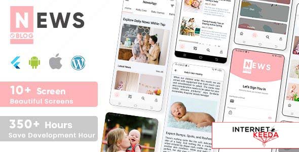 9646-Newz v1.0 - Flutter News & Blog App For Wordpress