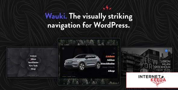 11559-Wauki v1.1 - Fullscreen WordPress Menu