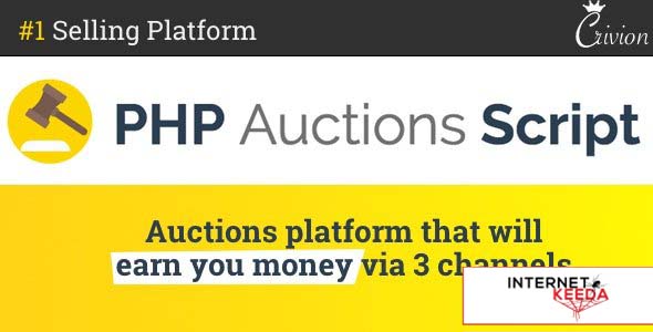 9858-PHP Auctions Script v1.3