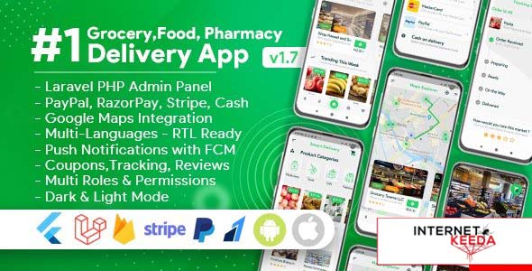 9901-Grocery, Food, Pharmacy, Store Delivery Mobile App with Admin Panel v1.7.0